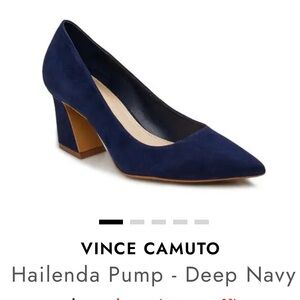 VINCE CAMUTO
Hailenda Pump - Deep Navy size 8M